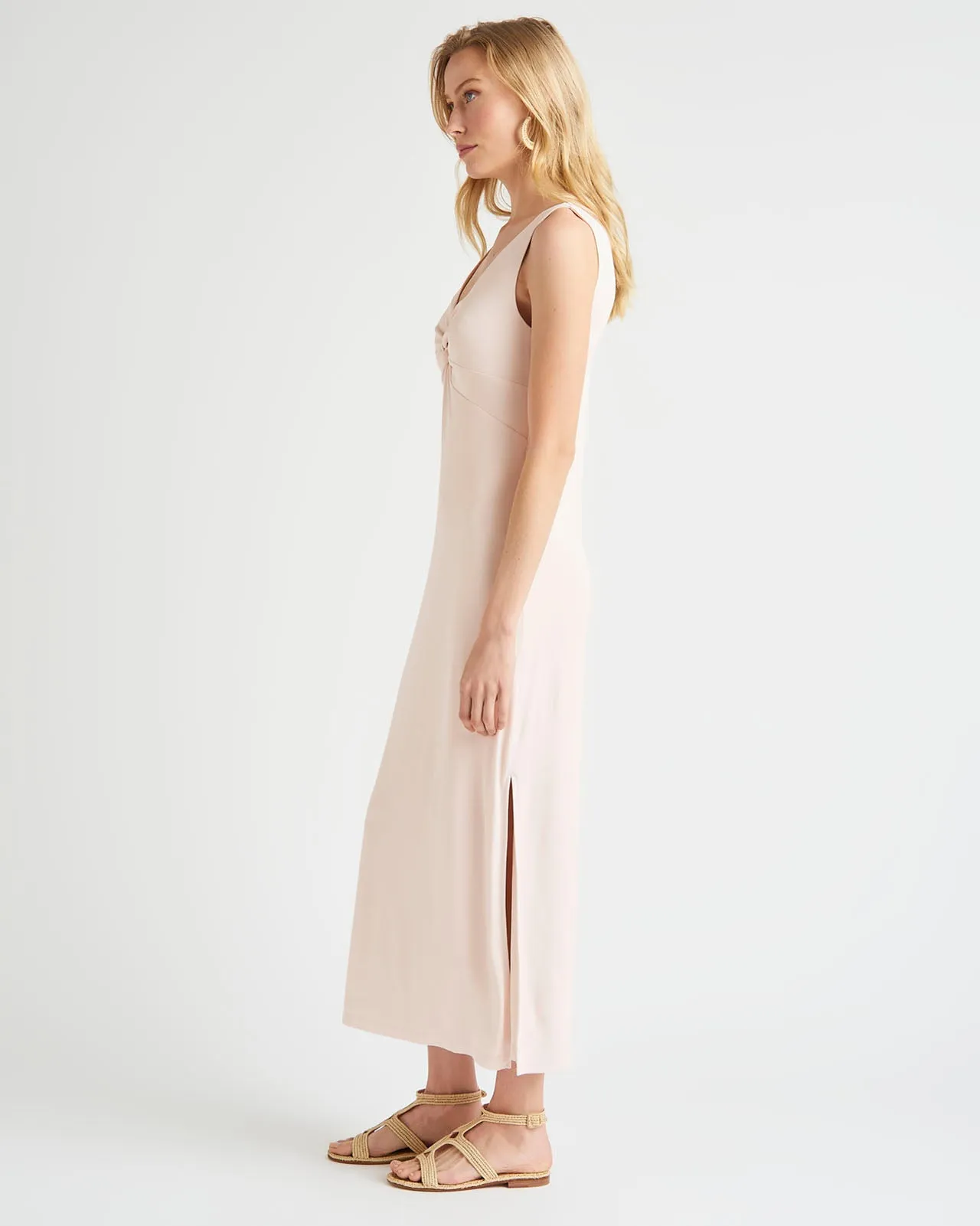 Arlo Sandwash Jersey Twist Midi Dress