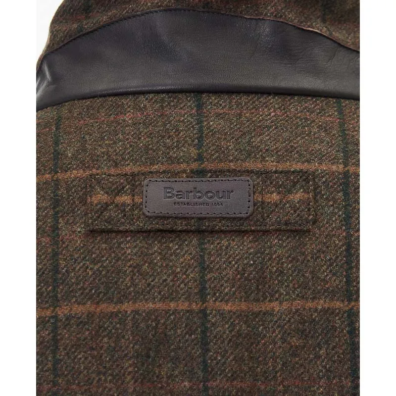 Barbour Beaconsfield Tweed Mens Jacket - Burnhill Brown Check