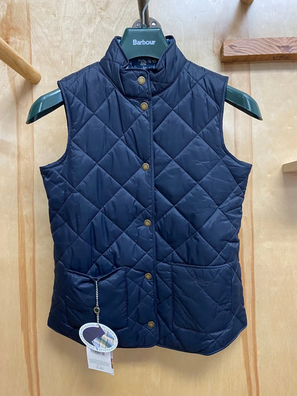 Barbour Women's LARCH GILET - Navy