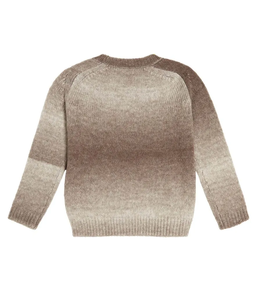 Berlioz sweater in Bonpoint wool blend, brown