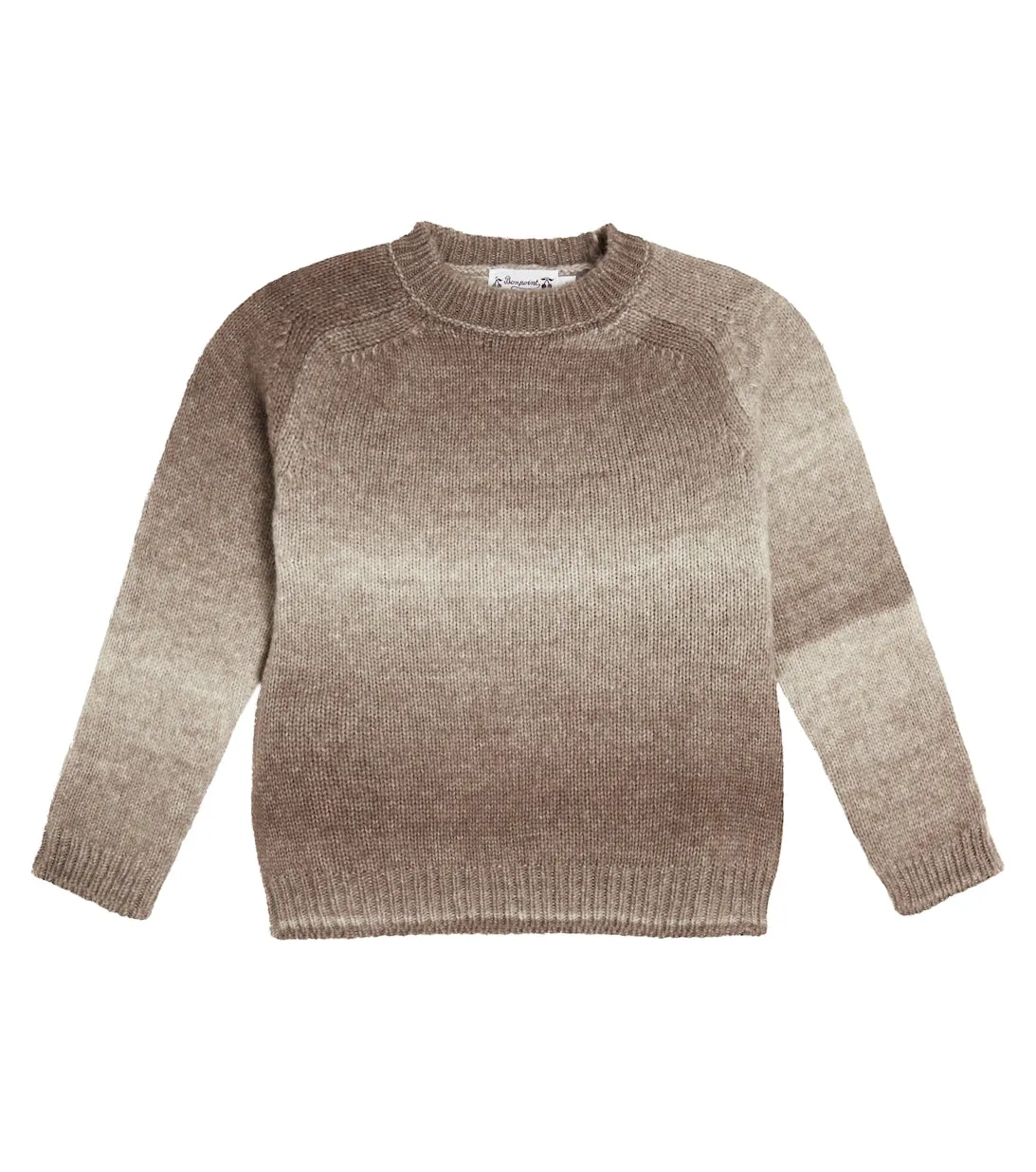 Berlioz sweater in Bonpoint wool blend, brown