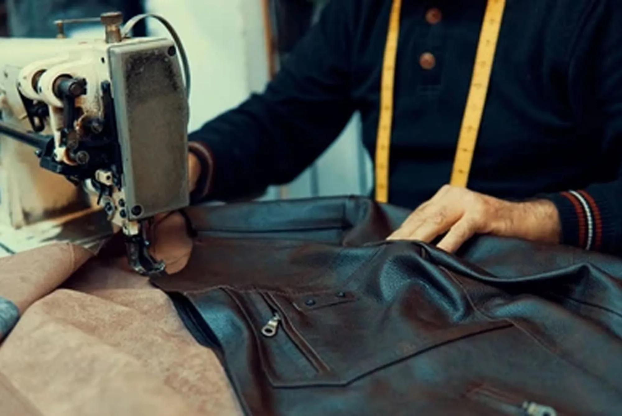 Bespoke Black and Red Leather Biker Jacket, Motorcycle Brando Leather Jackets