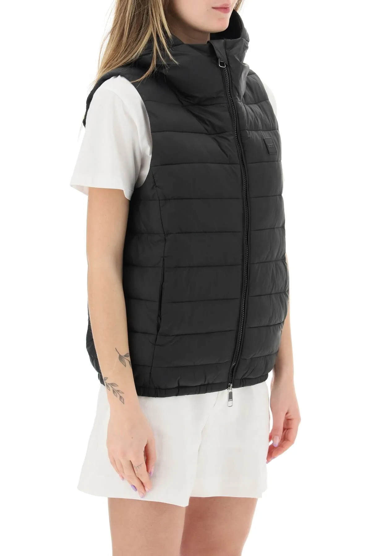 Boss hooded vest