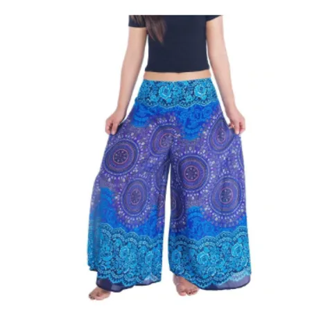 BUNDLE: 4-Pack Palazzo Pants X-Large (Assorted Prints) - Thailand