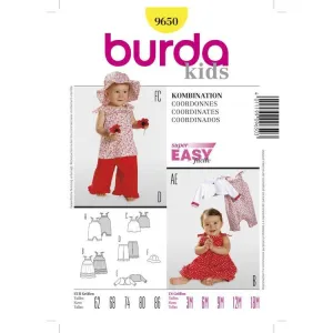 Burda Pattern 9650 (3M-18M)