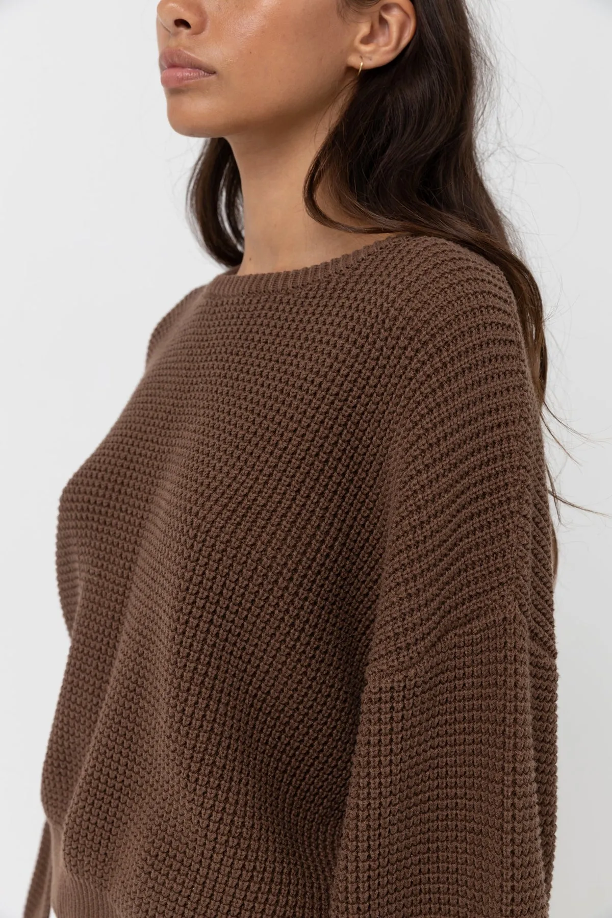 Classic Knit Jumper Crop