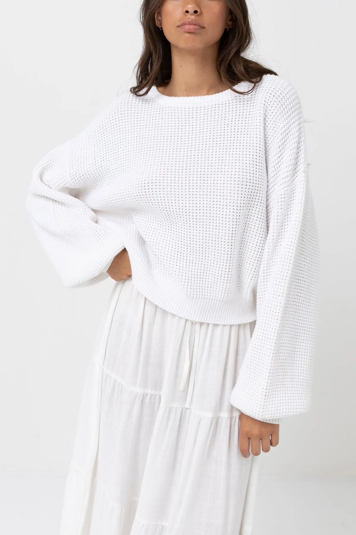 Classic Knit Jumper Crop