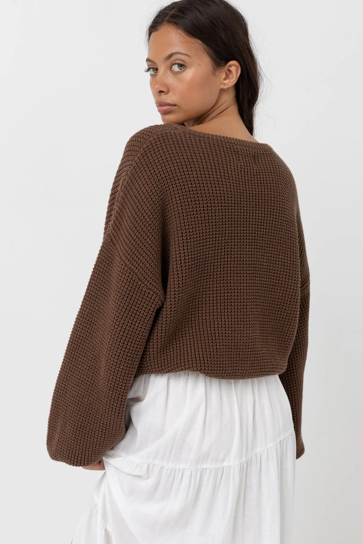 Classic Knit Jumper Crop