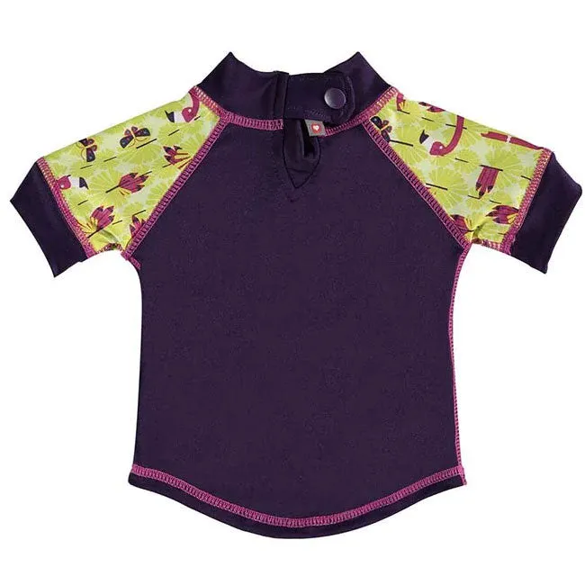 Close Rash Vest (Flamingo) Retro