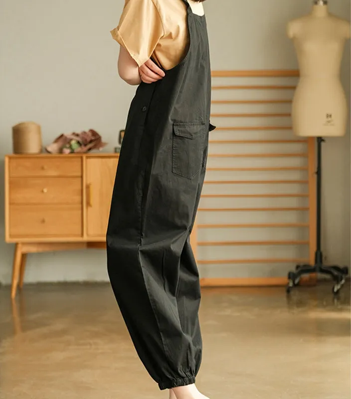 Cotton Overalls Women, Outdoor Workwear Overalls, Overalls Pants With Pockets