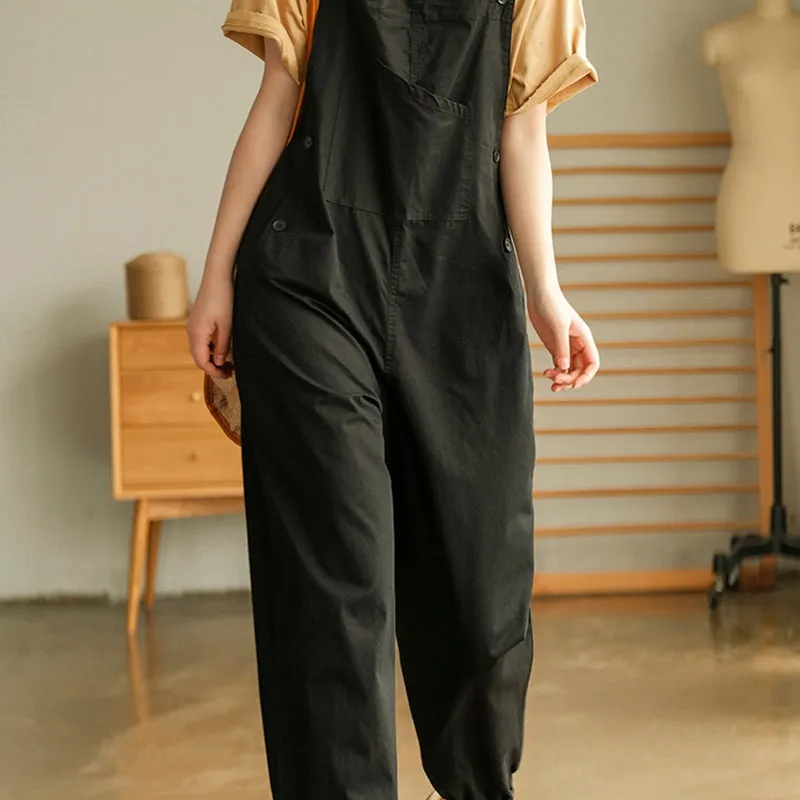 Cotton Overalls Women, Outdoor Workwear Overalls, Overalls Pants With Pockets