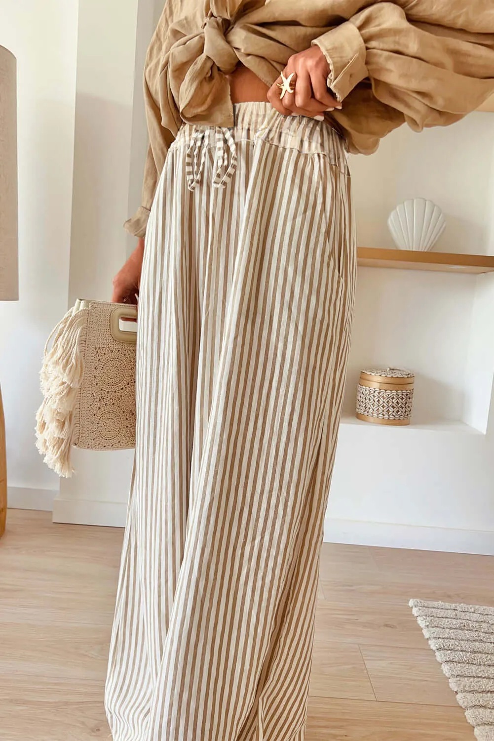 DUSK TIL DAWN WIDE LEG PANTS