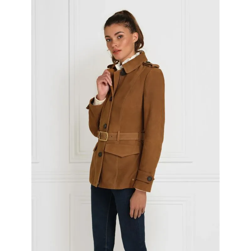 Fairfax & Favor Frances Ladies Suede Jacket - Tan