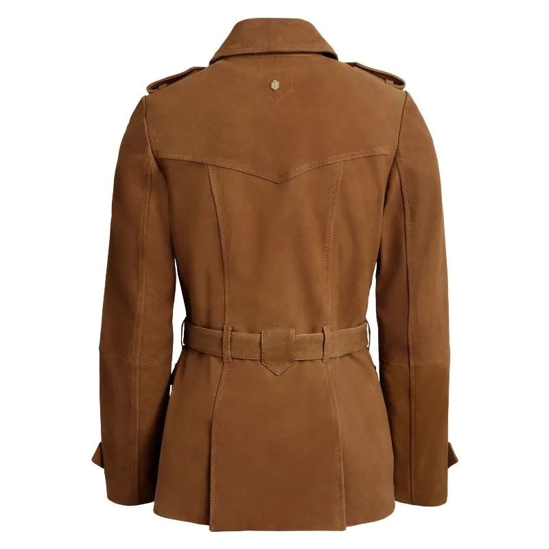 Fairfax & Favor Frances Ladies Suede Jacket - Tan