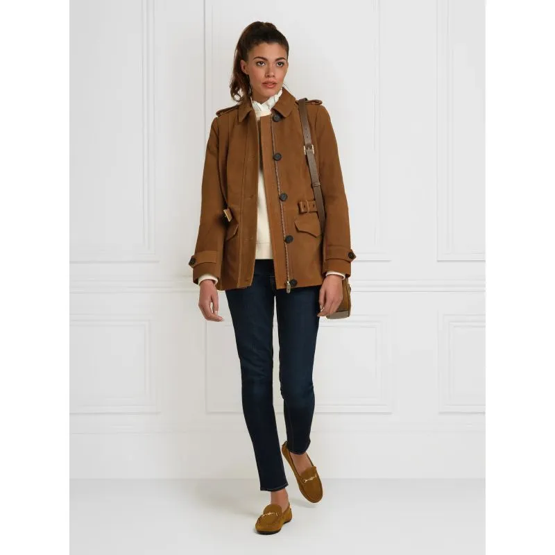 Fairfax & Favor Frances Ladies Suede Jacket - Tan