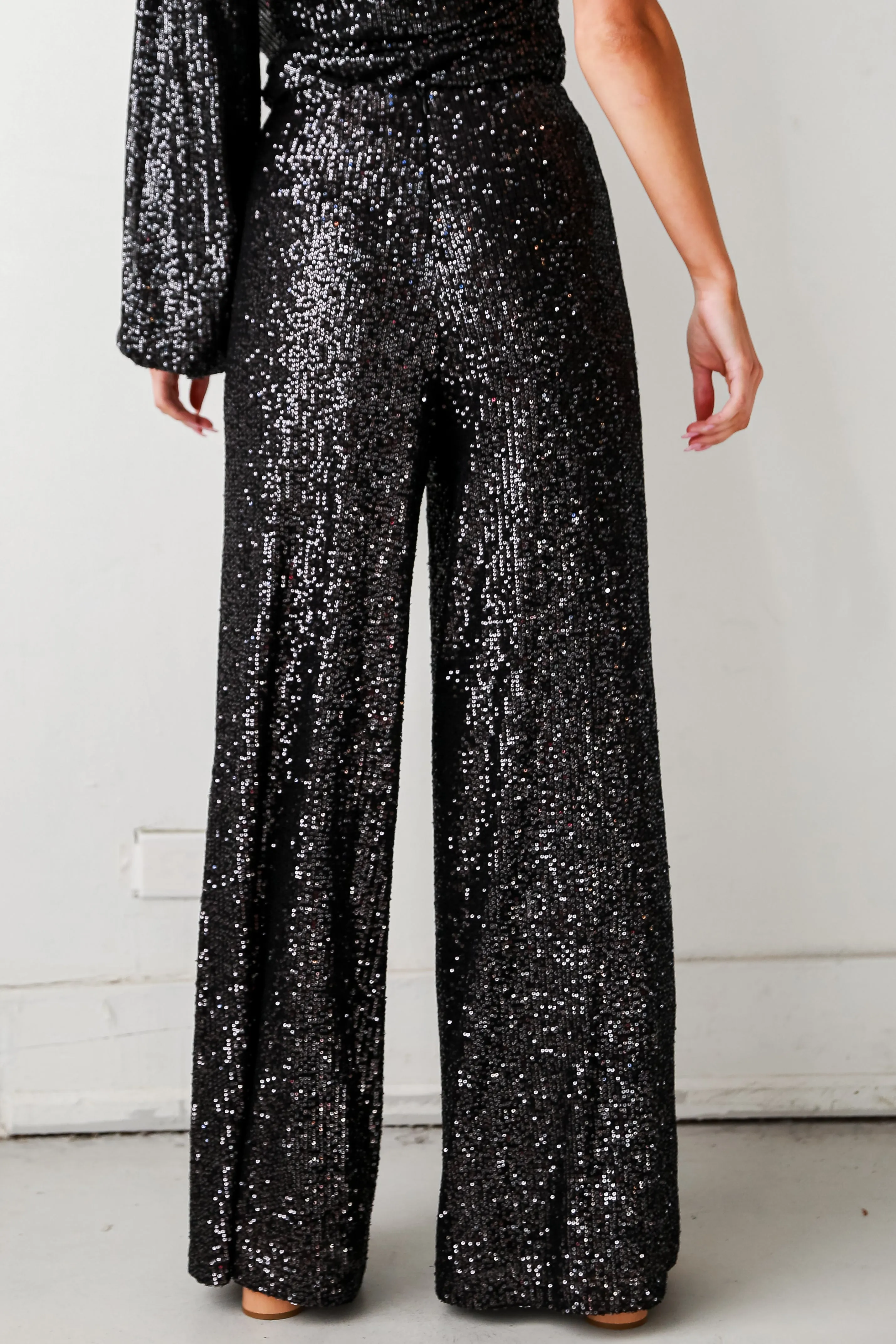 FINAL SALE - Glam Energy Sequin Pants