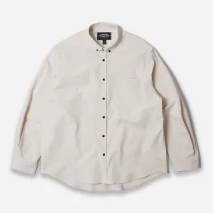 FLANNEL FRENCH SHIRT - NATURAL