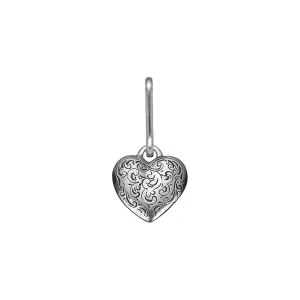 Florentine Heart Zipper Pull