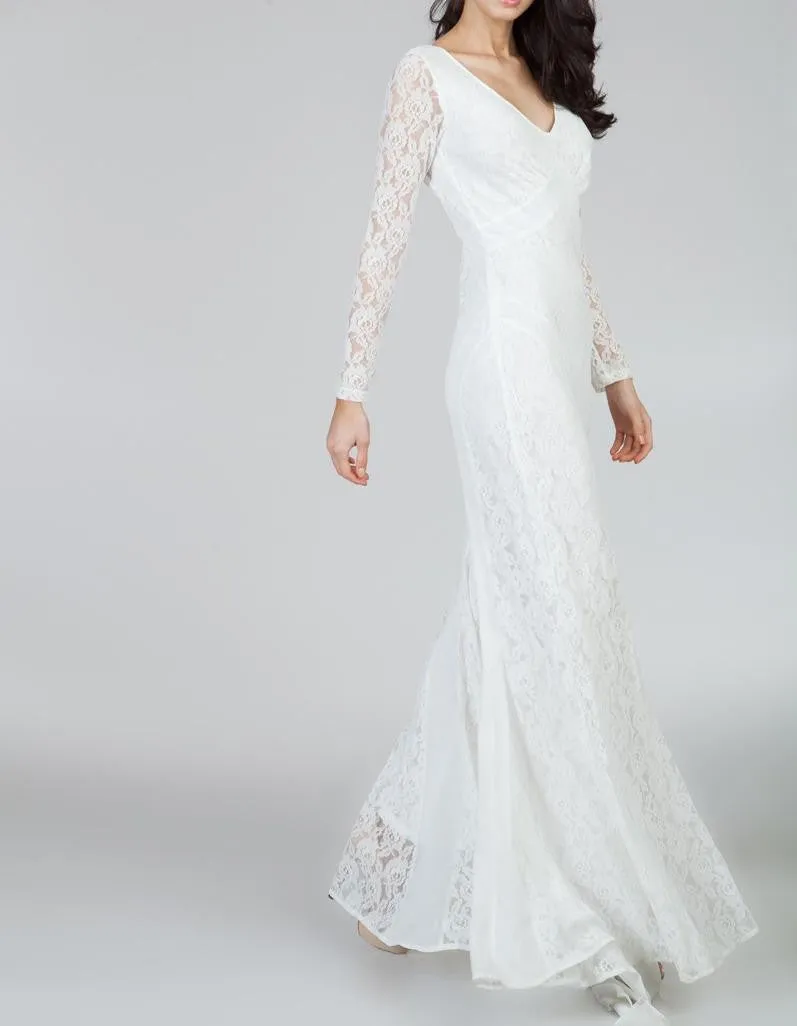 Full Lace Long Dress