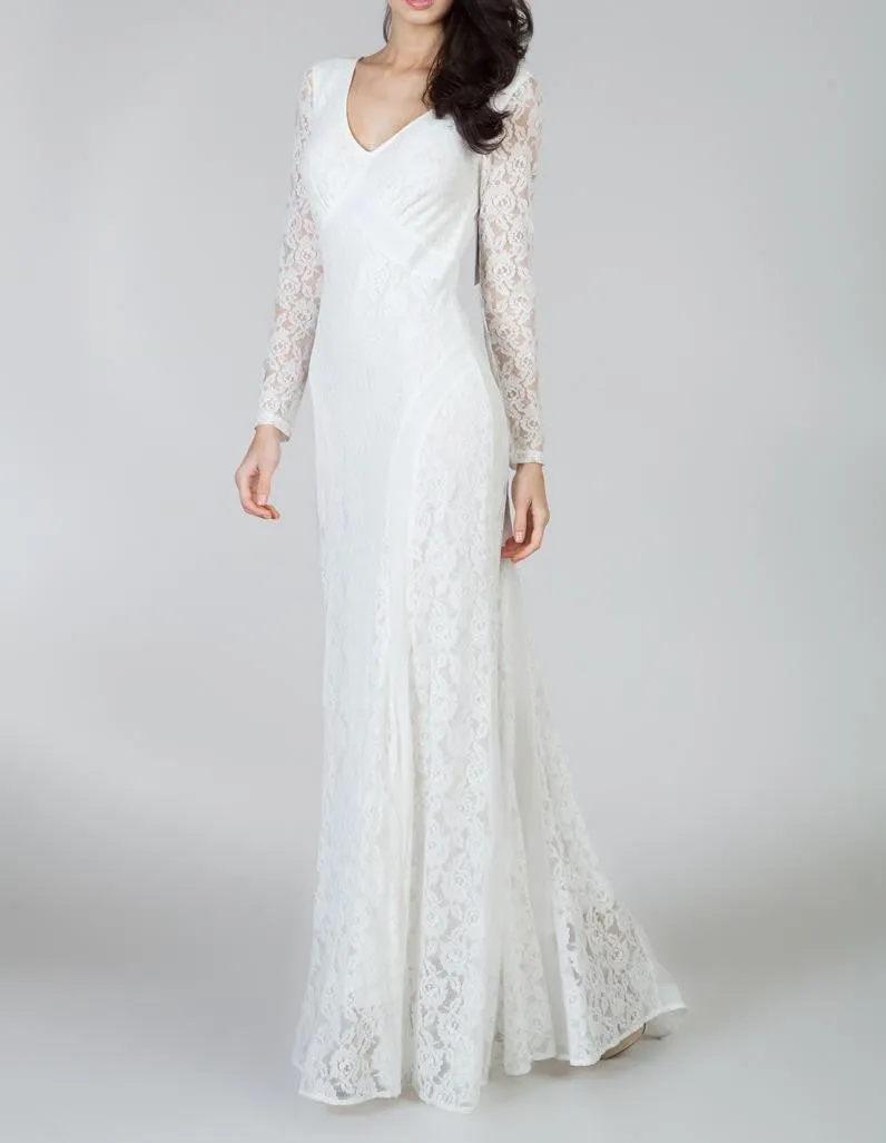 Full Lace Long Dress