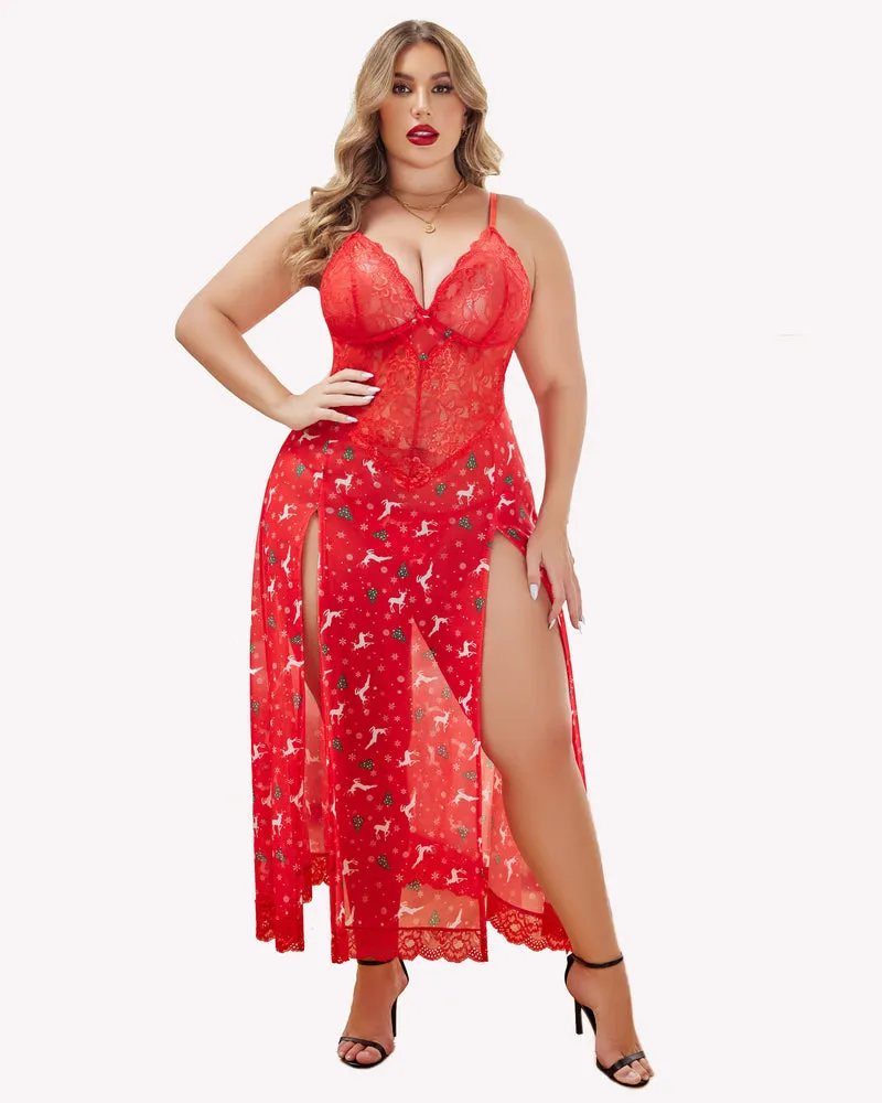 Halloween Plus Size Side Slits Exotic Dresses