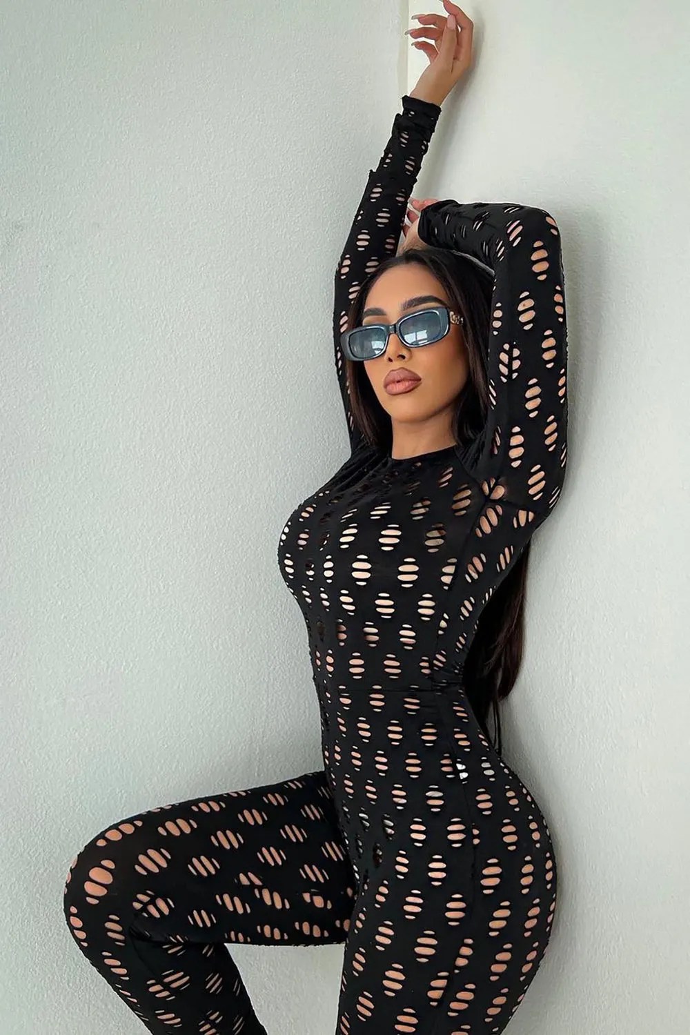 Jumpsuit Fashion Nova KSJ4380, black