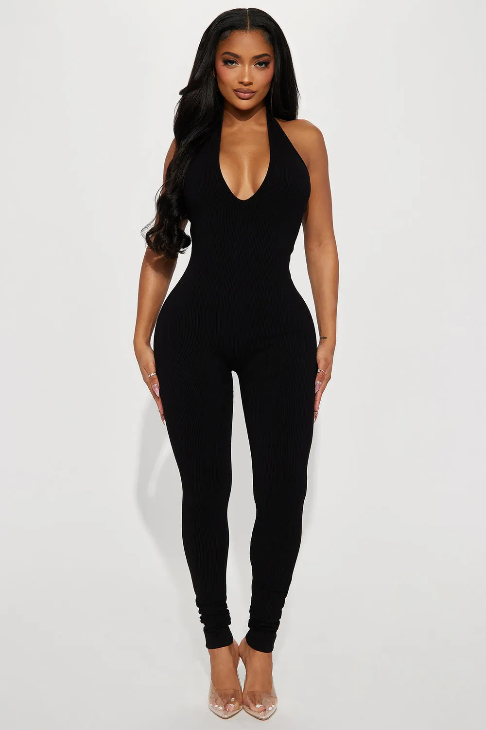 Jumpsuit Fashion Nova ZDJ2381, black