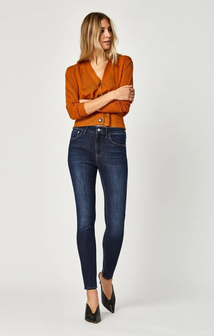 Mavi Tess Super Skinny In Deep Supersoft 27 Length