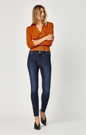 Mavi Tess Super Skinny In Deep Supersoft 27 Length