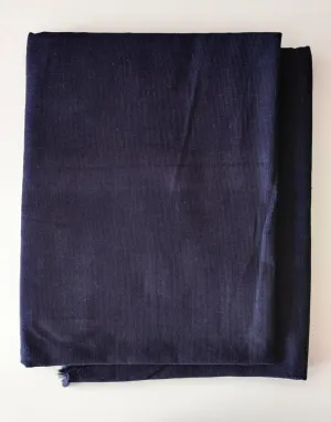 Navy Blue 21 Wale Cotton Needlecord Fabric