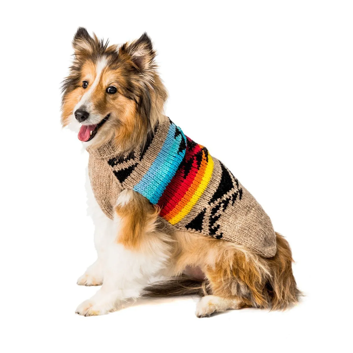 Painted Desert Wool Dog Sweater