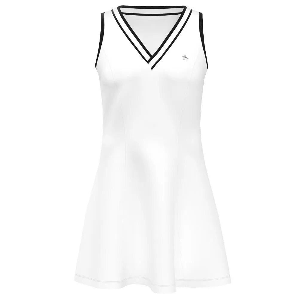 Penguin Women's Essential Tennis Dress - Bright White