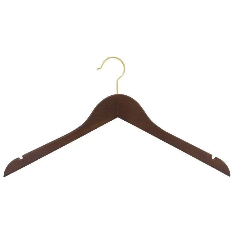 Premium Wood Shirt Hangers