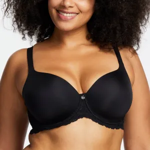 Pure Plus Full Coverage T-Shirt Bra In Black - Montelle