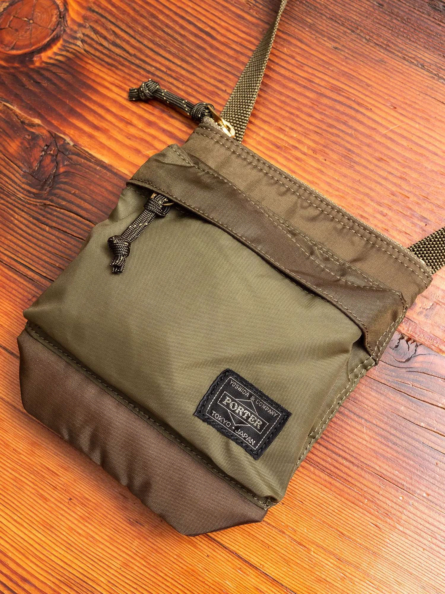 "Force" Shoulder Pouch in Olive Drab