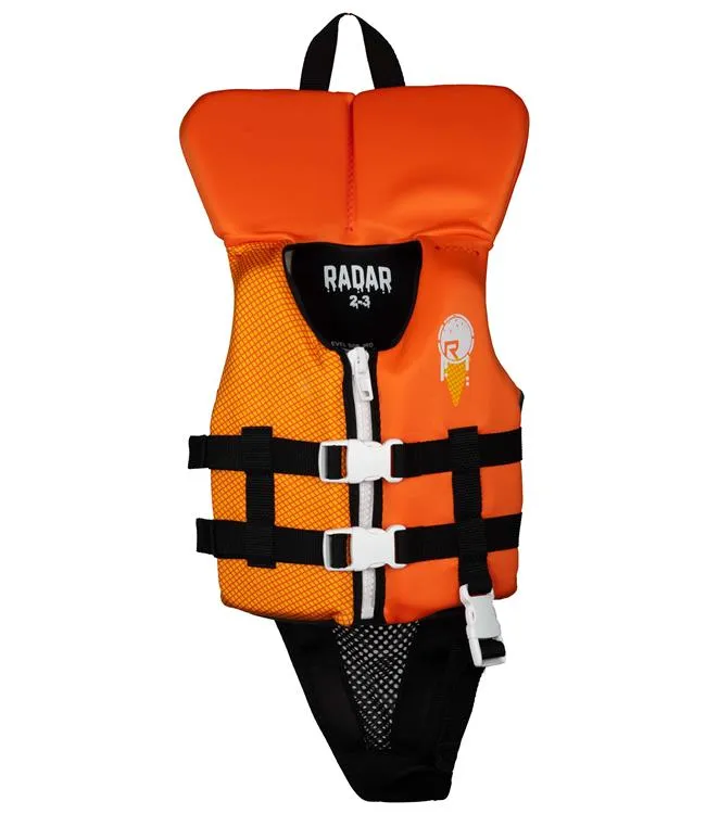 Radar TRA Boys Collard Life Vest (2023) - Orange