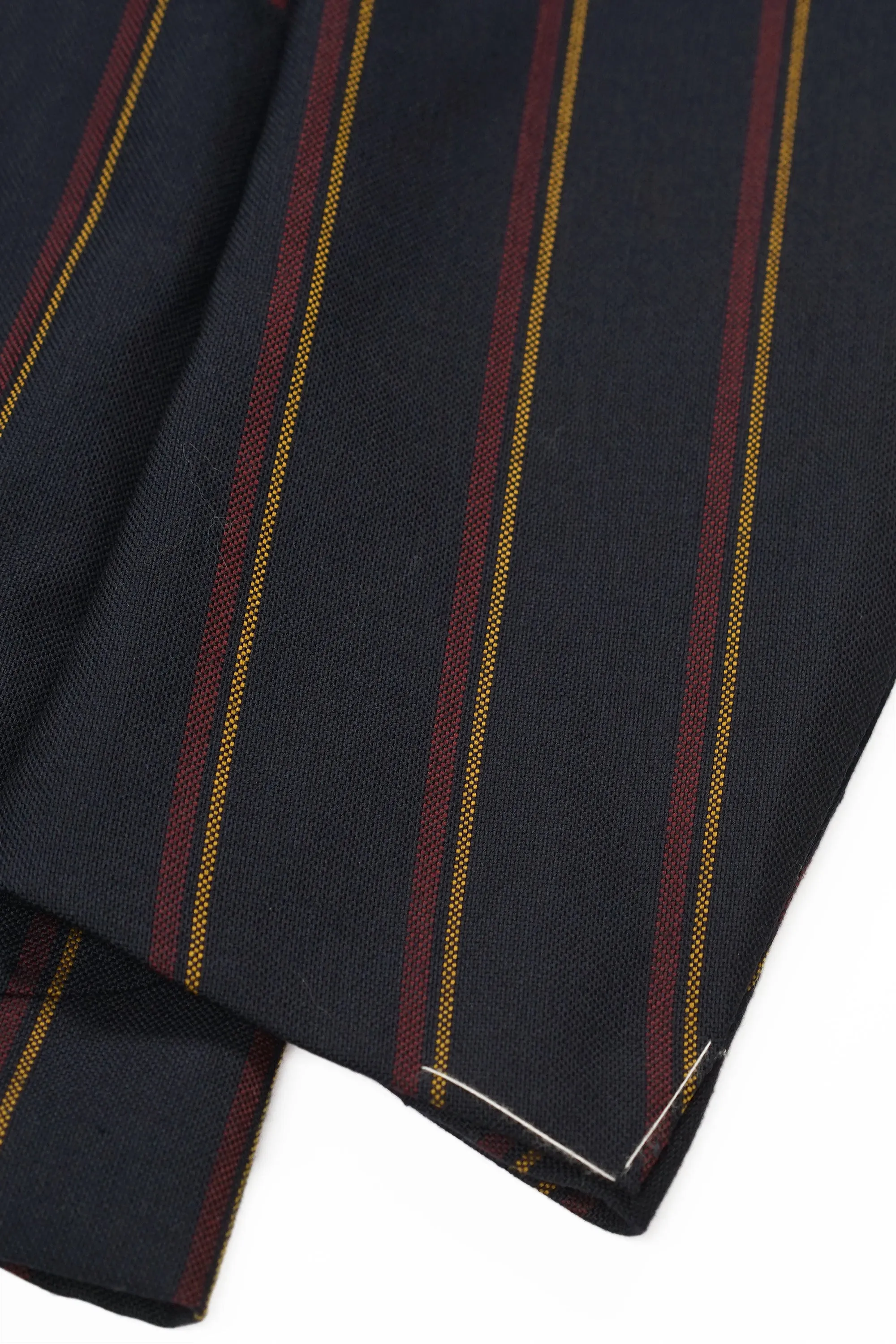 Ring Jacket AMJ03 Navy with Red/Yellow Stripe Wool Sport Coat