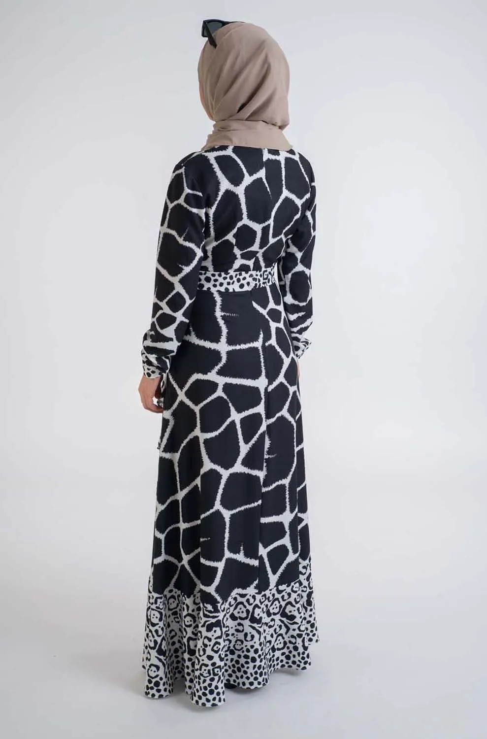 Sarong Leo pard dress