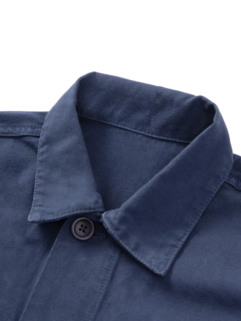 Service Works Canvas Coverall Jacket in Navy