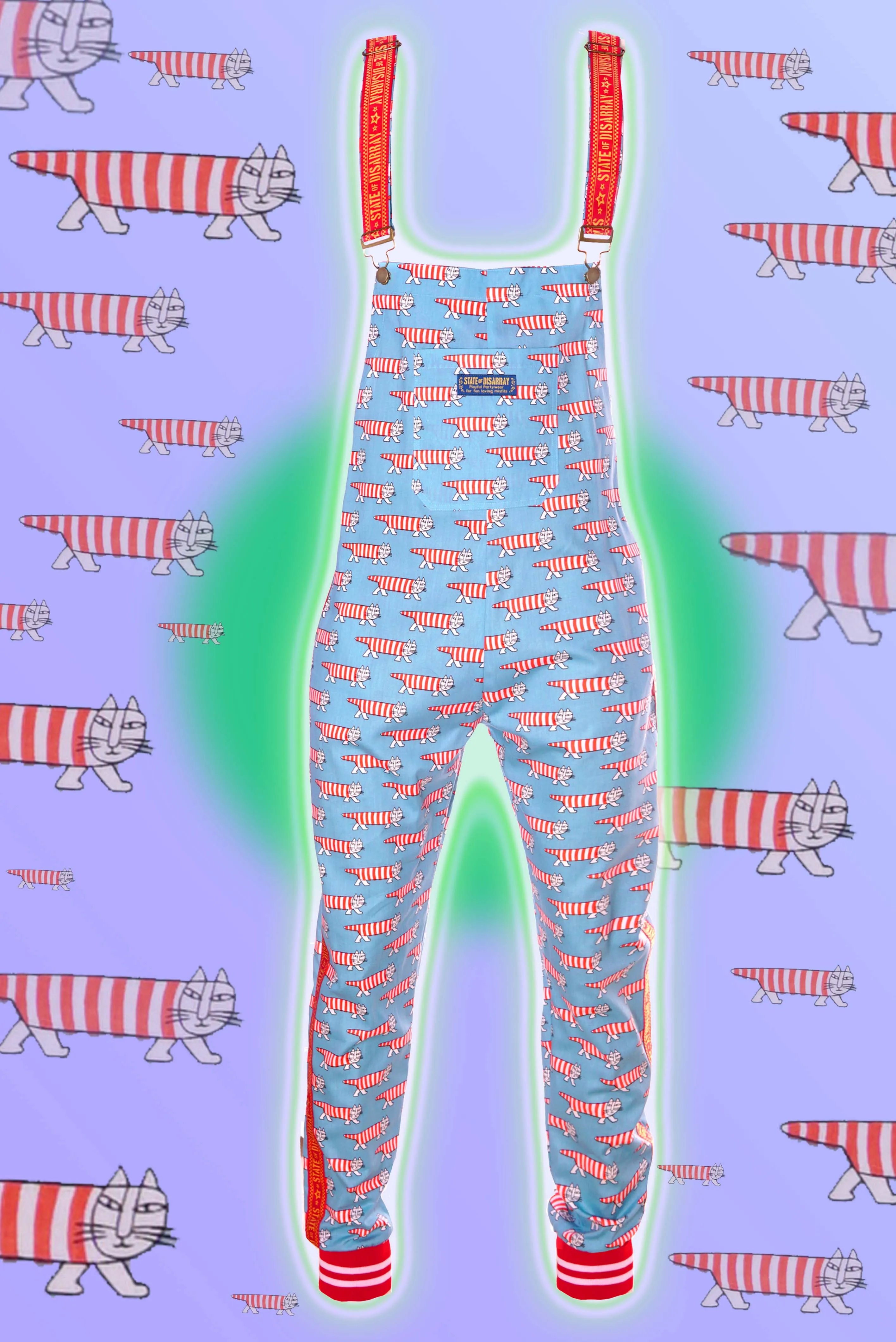 Snooty Cats | Disarray Dungareezies | Unisex