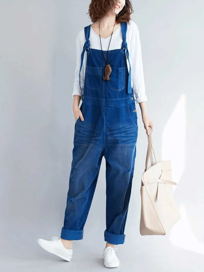 Stars Don’t Disappear Denim Overall Dungarees