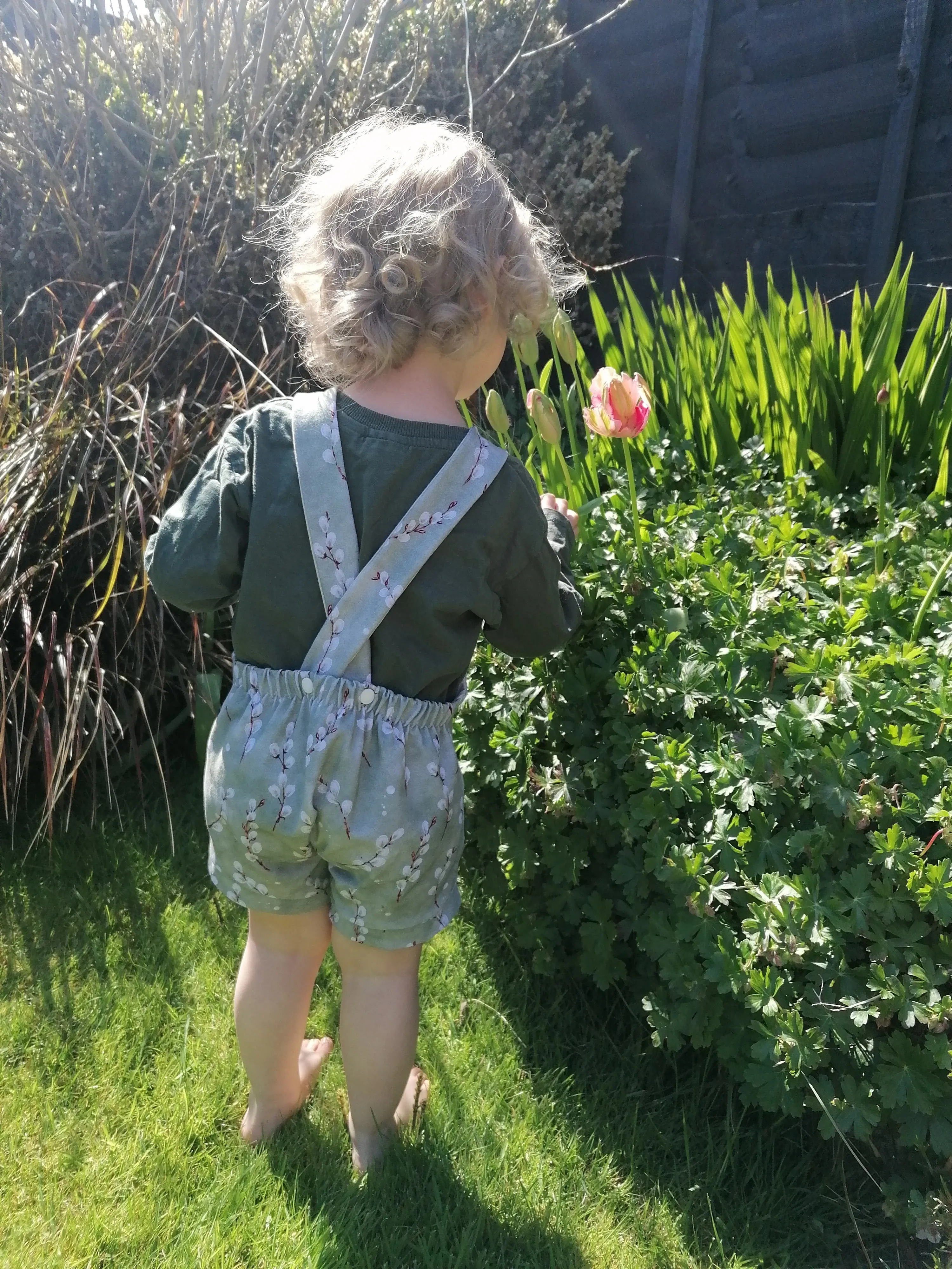 The Edith Dungarees - short