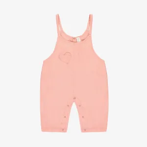 The Posie Cotton Overalls - Pink - BABY