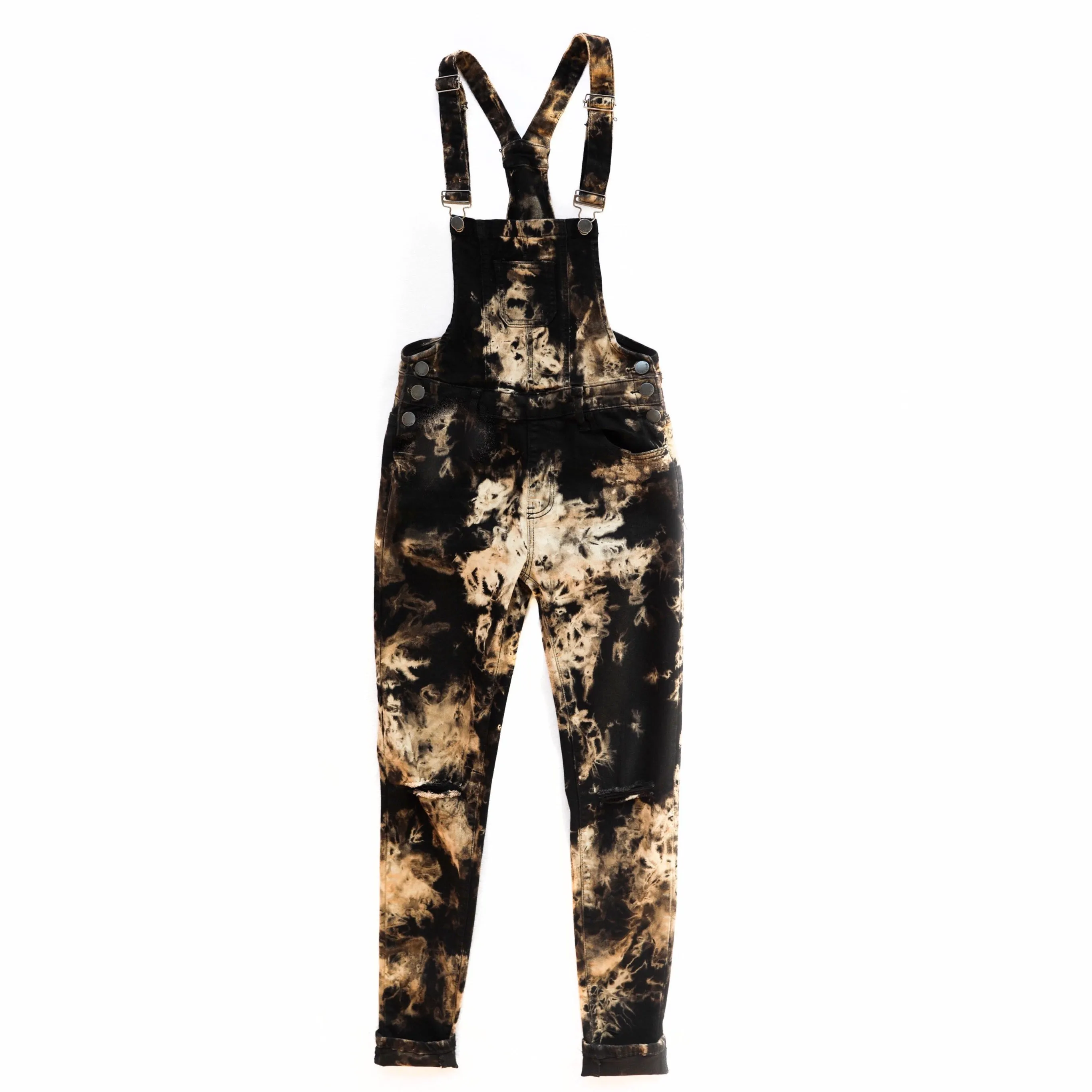 Tie Dye Women's Overalls