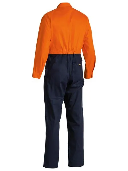 Two Tone Hi Vis Drill Coverall - BC6357