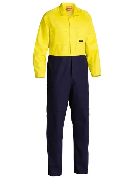 Two Tone Hi Vis Drill Coverall - BC6357