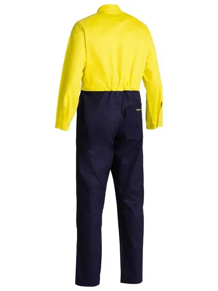 Two Tone Hi Vis Drill Coverall - BC6357