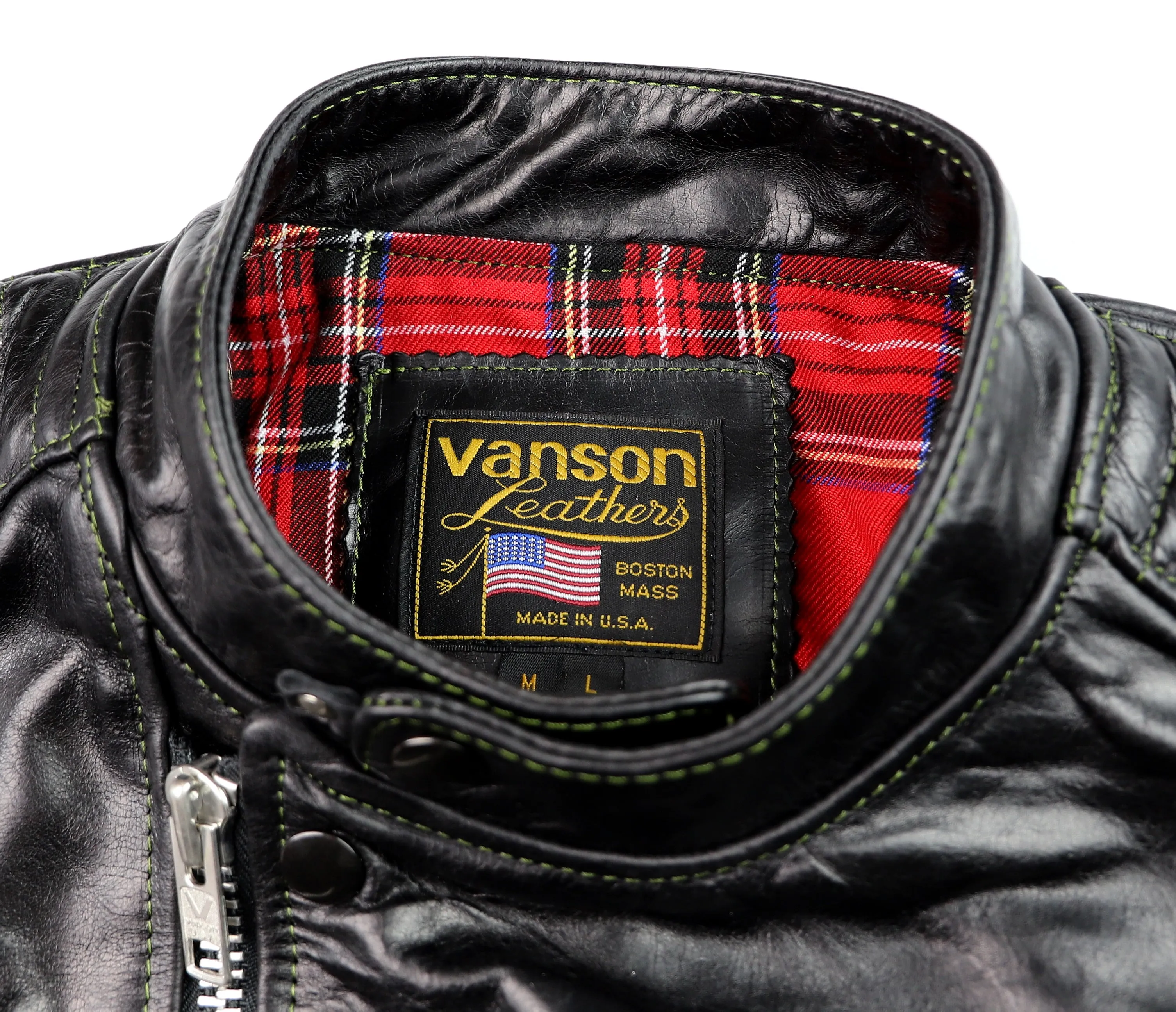 Vanson Portland, Black Bainbridge, size M/L (40)