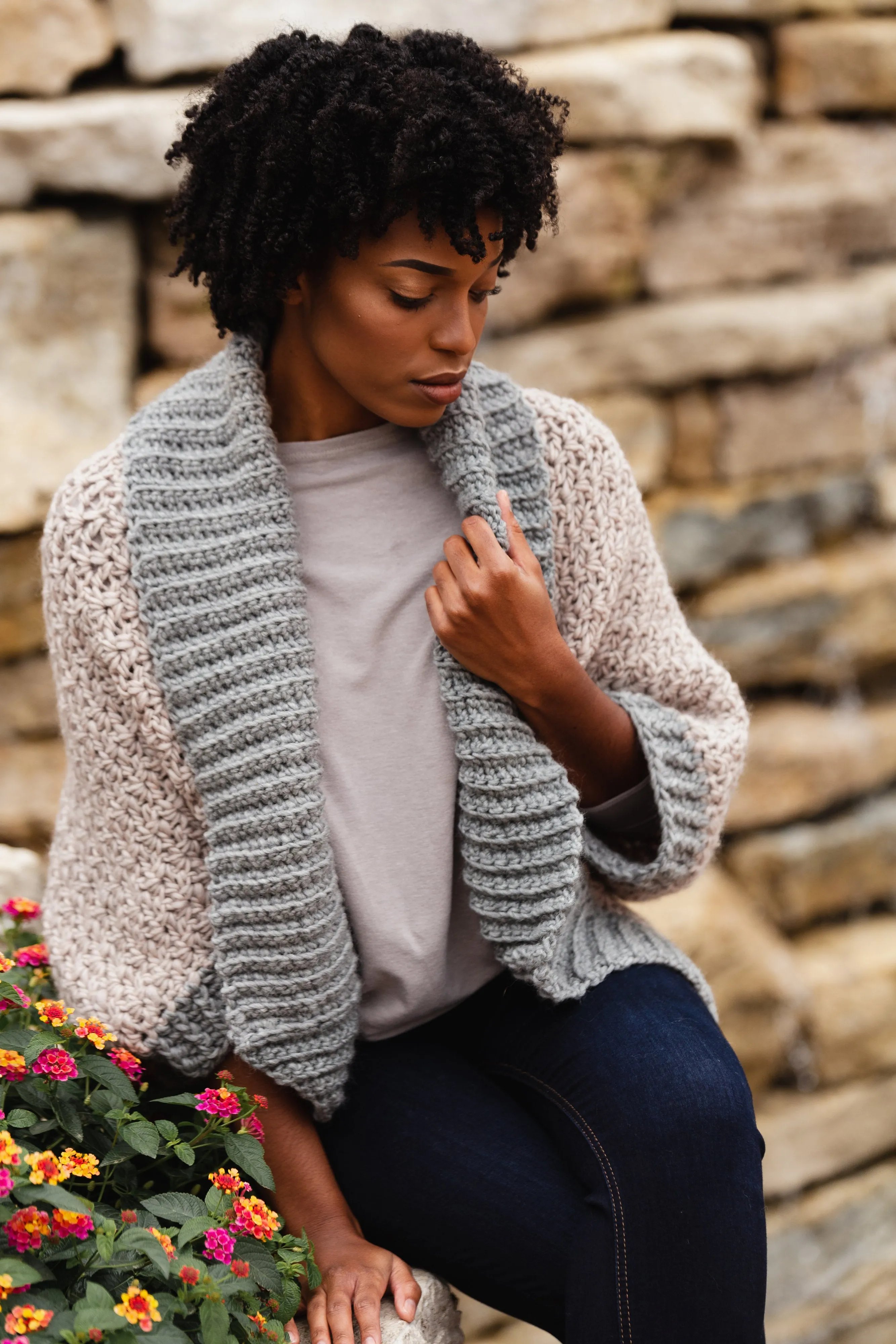 Veronica Cocoon Cardi // Crochet PDF Pattern