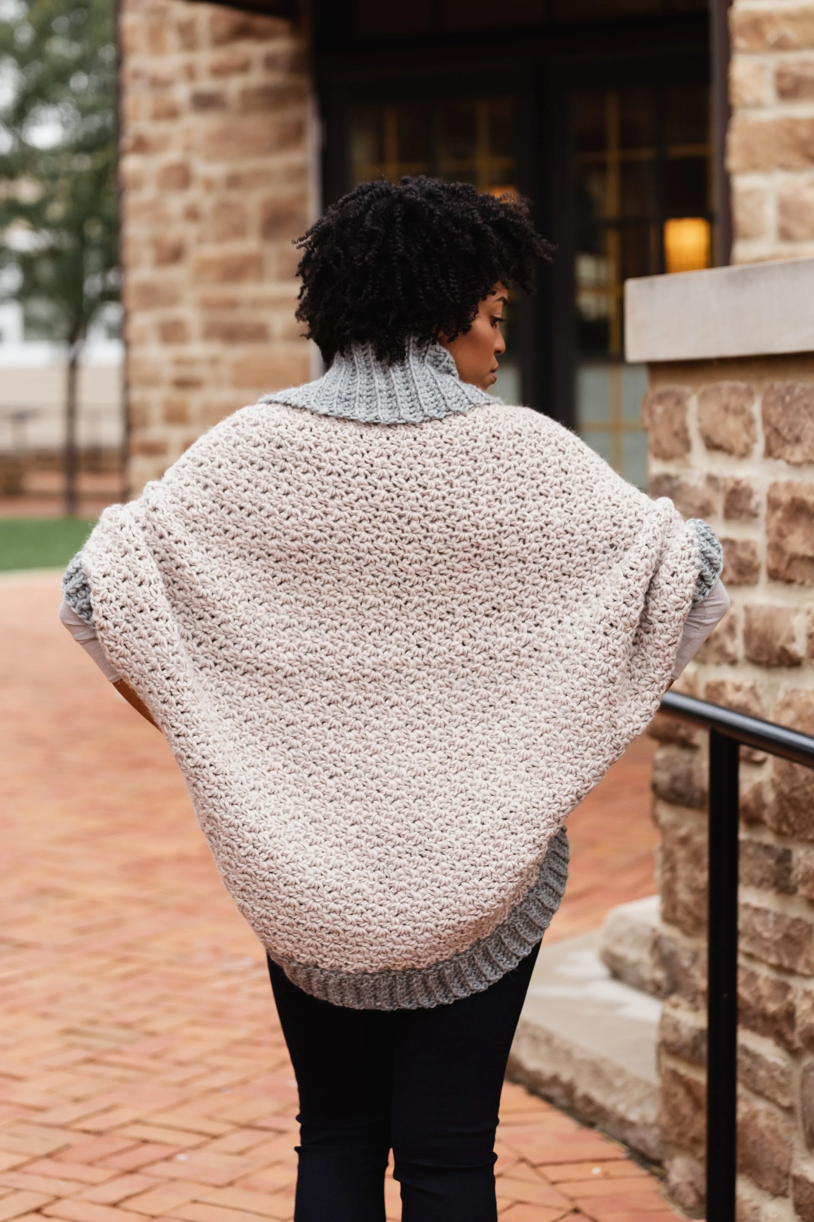 Veronica Cocoon Cardi // Crochet PDF Pattern